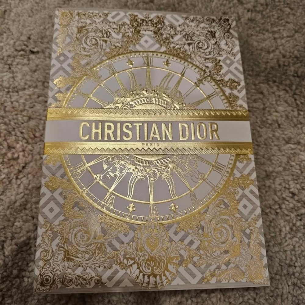 Dior Gold and White Invitation Cards